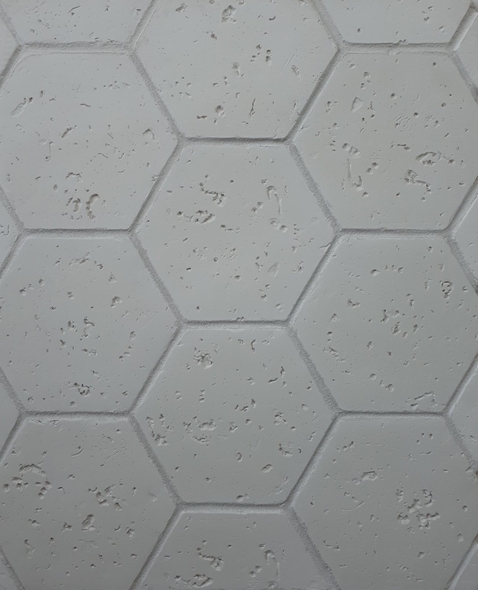 Piatră decorativă din gips Hexagon