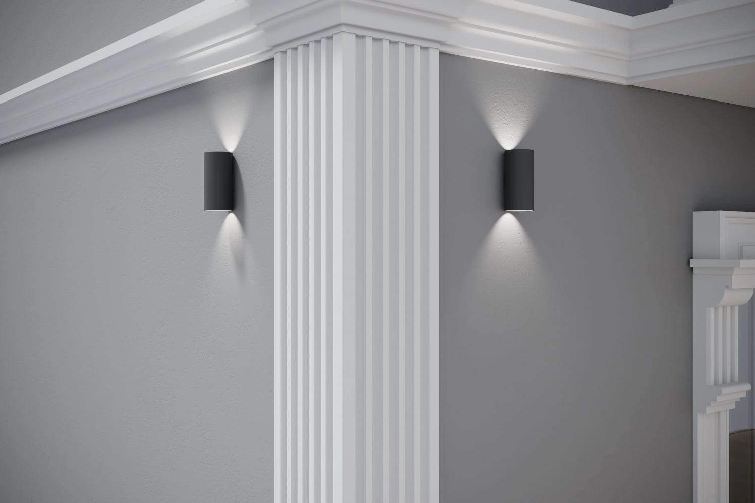 Декоративный угол 1200мм*330мм*35мм VSCO6