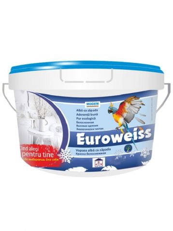 Vopsea Euroweiss 14kg 