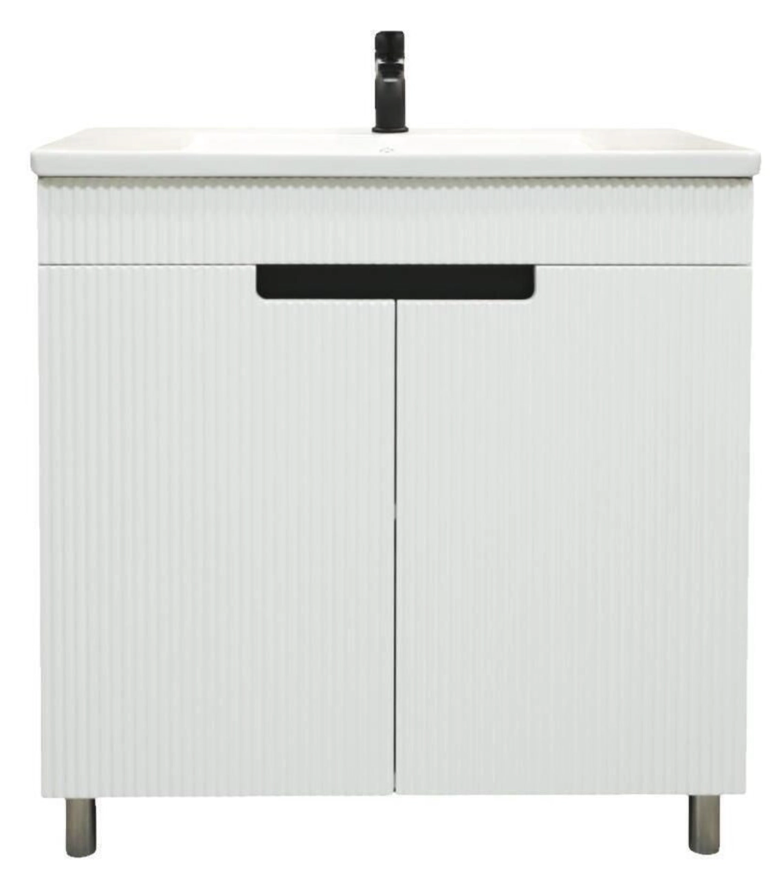 Шкаф под умывальник Bayro Positano Duo 118769 + умывальник Nomi Argo 60 117255 