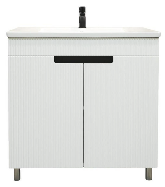 Mobilier de baie Bayro Positano Duo 18769 + lavoar Nomi Argo 60 117255 