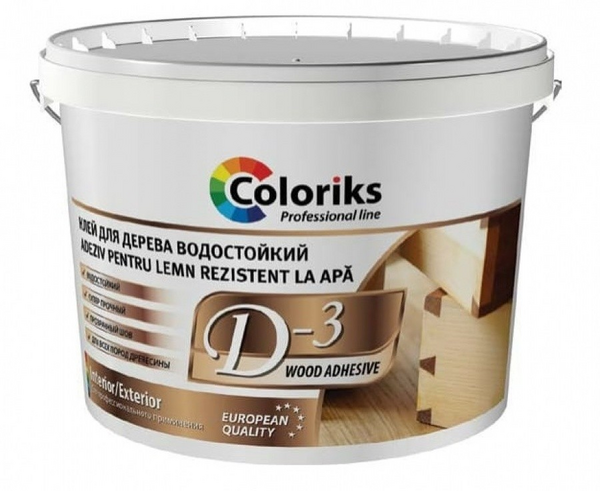 Клей для дерева Coloriks D3 3kg