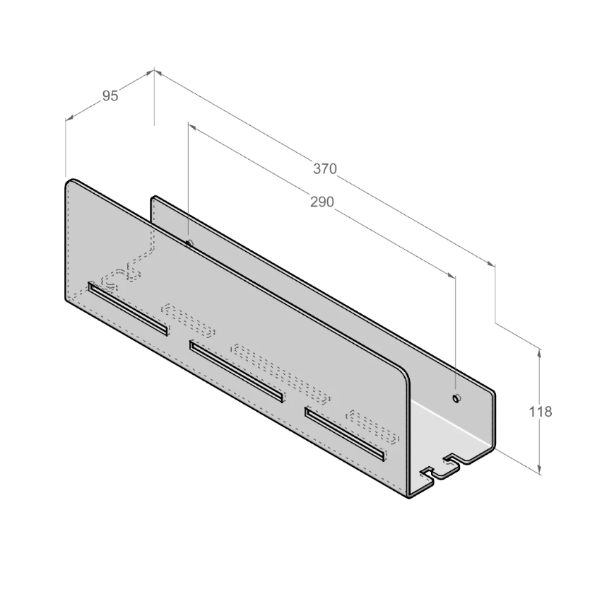 Raft pentru baie Daske Wenca SH/W-2786J bej