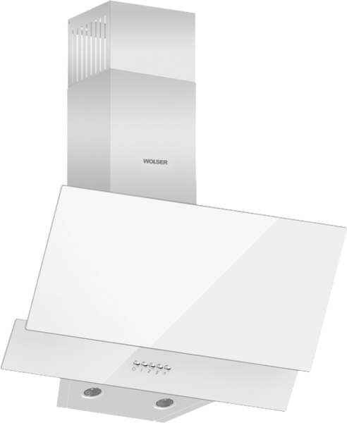 Hotă Wolser WL-F 60 AL White Glass