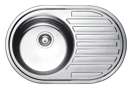 Chiuvetă Fabiano 0.6 7750 BK EPL L