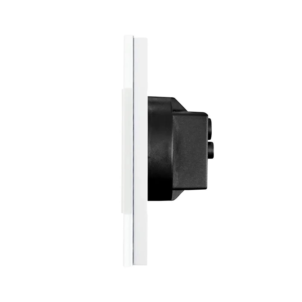 Priză16A 86x299mm Alb M4F-WT