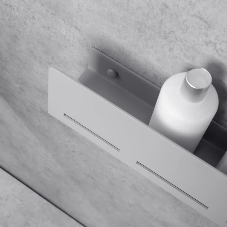 Полка для ванной Daske Wenca SH/W-0676G серый