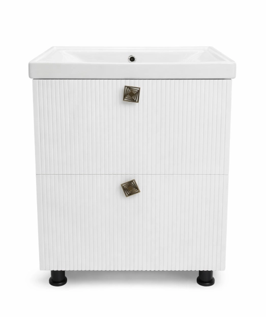 Шкаф под умывальник Sava 60 Toledo white 12136 