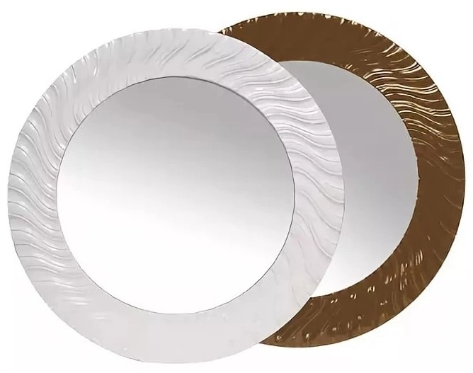 Зеркало Baghira 3 0465.21 белый