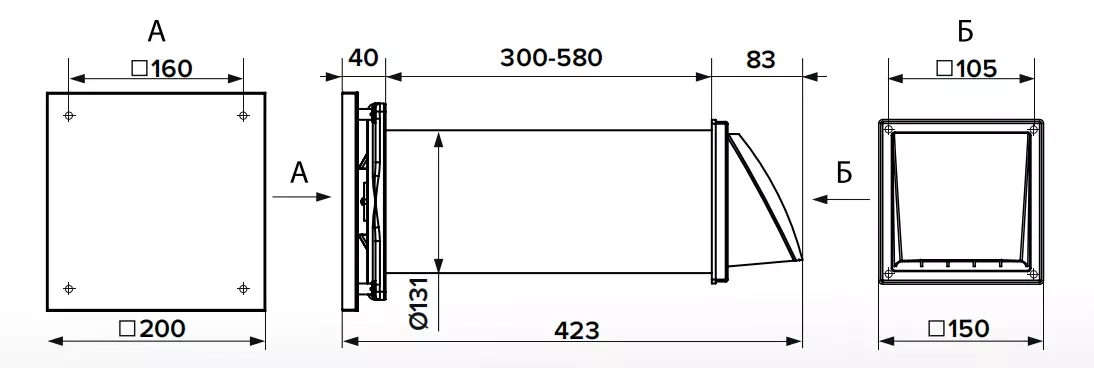 Рекуператор тепла Cuper Mistral D131