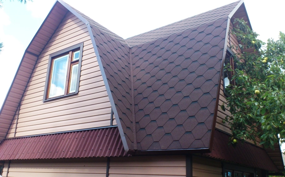 Țiglă bituminoasă Shinglas Finlandeză roșie