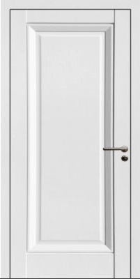 Межкомнатная дверь PL 1F Белый матовый 