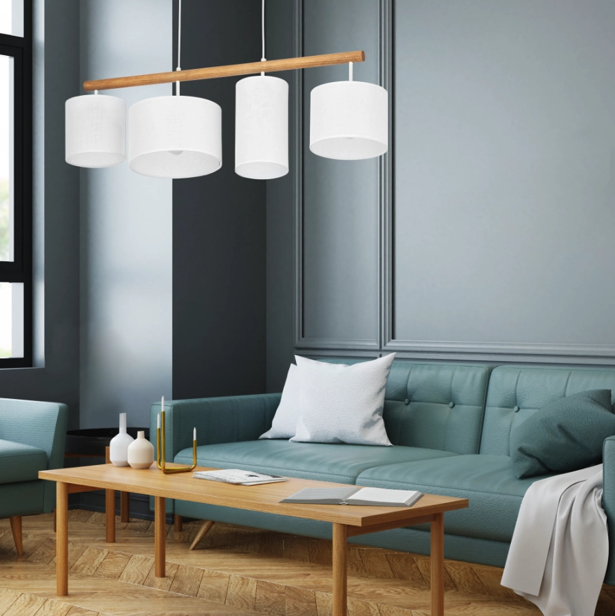 Подвесной светильник TK Lighting  Deva Black 1 E27 4105