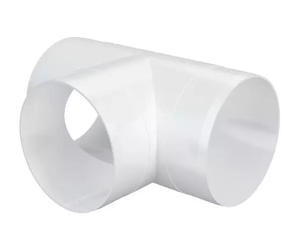 Вентиляционный тройник круглый d100 10ТП