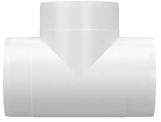 Вентиляционный тройник круглый d100 10ТП