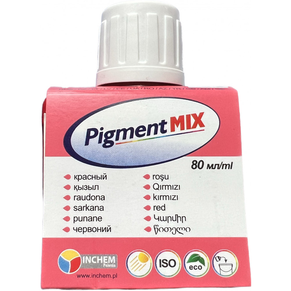Pigment MIX №12 rosu, 80ml