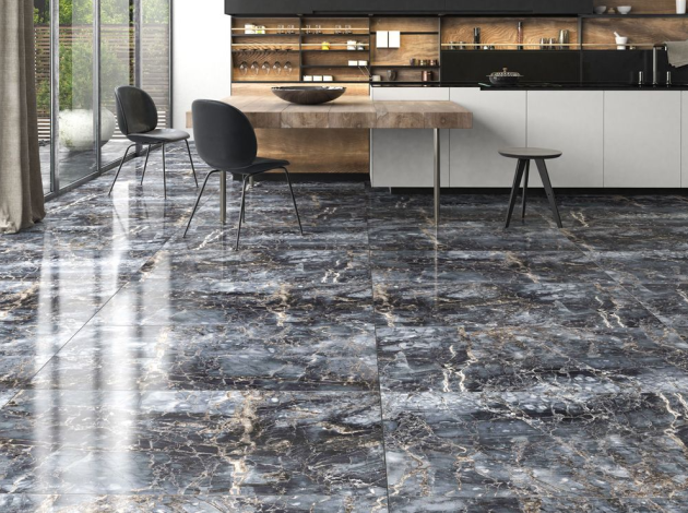 Gresie Qua Notte 60x120 Nero