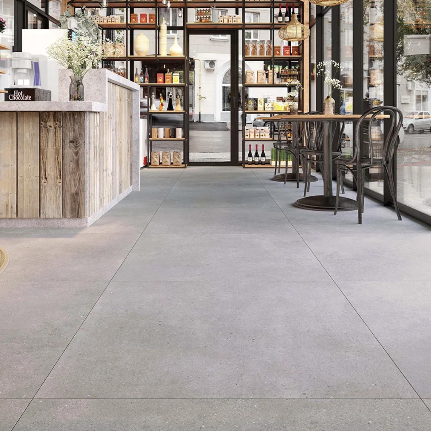 Gresie  Void 61x61 grey