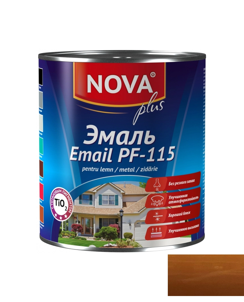 Email Nova PF-115 0.8kg galben-cafeniu
