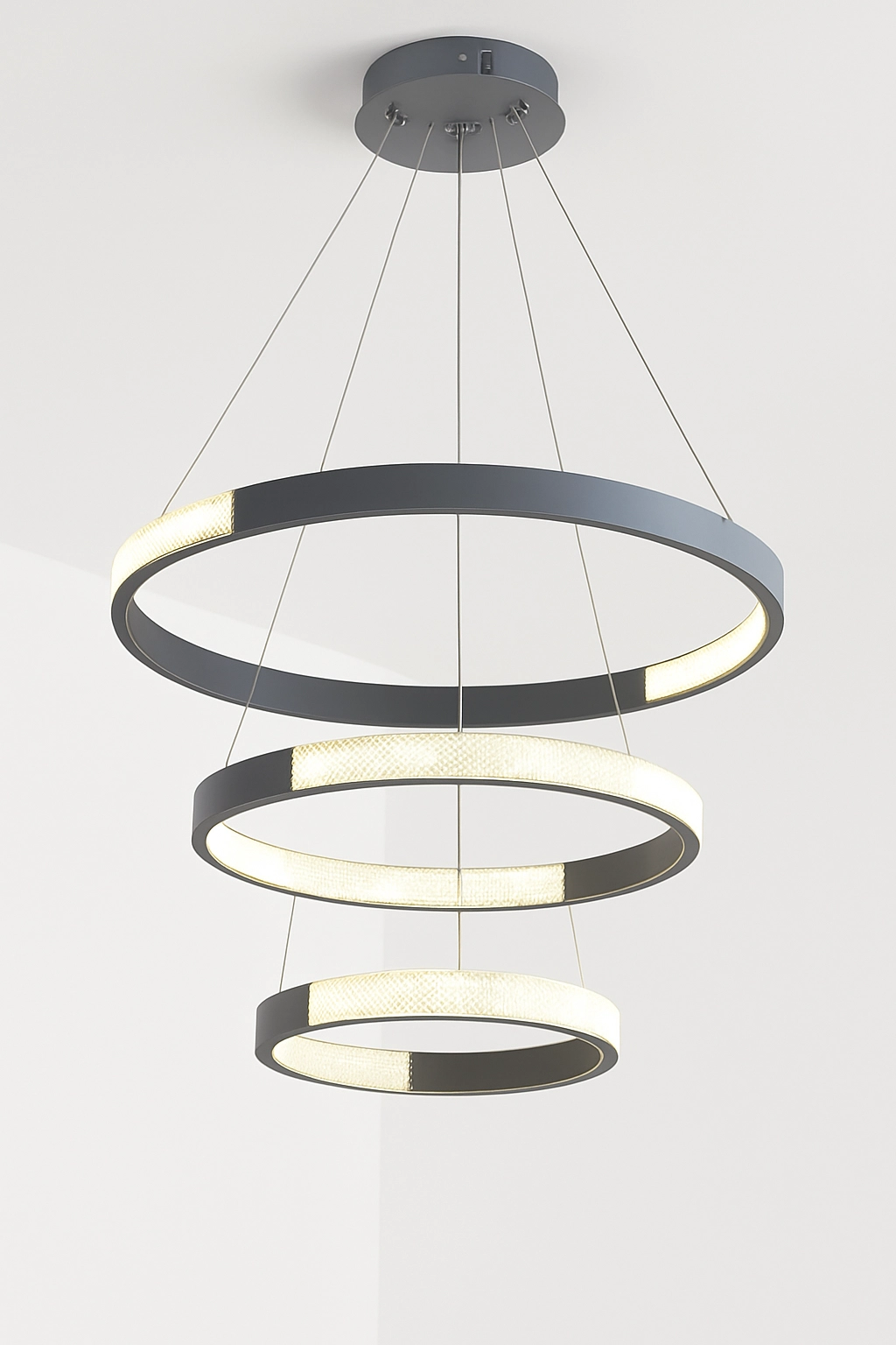 Люстра JH-40 BK 68W 4000K D40*60*80cm