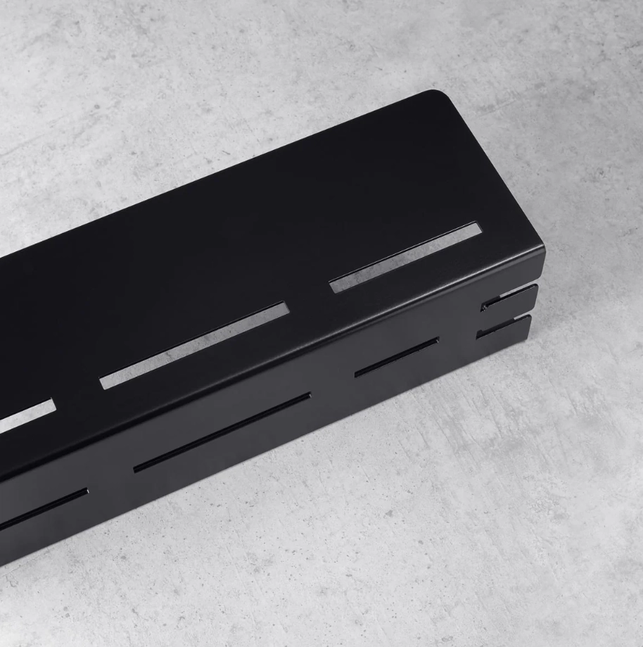 Raft pentru baie Daske Wenca L SH/WL-0683B negru