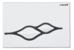 Buton Creavit GP1001.02 white-black 4470 