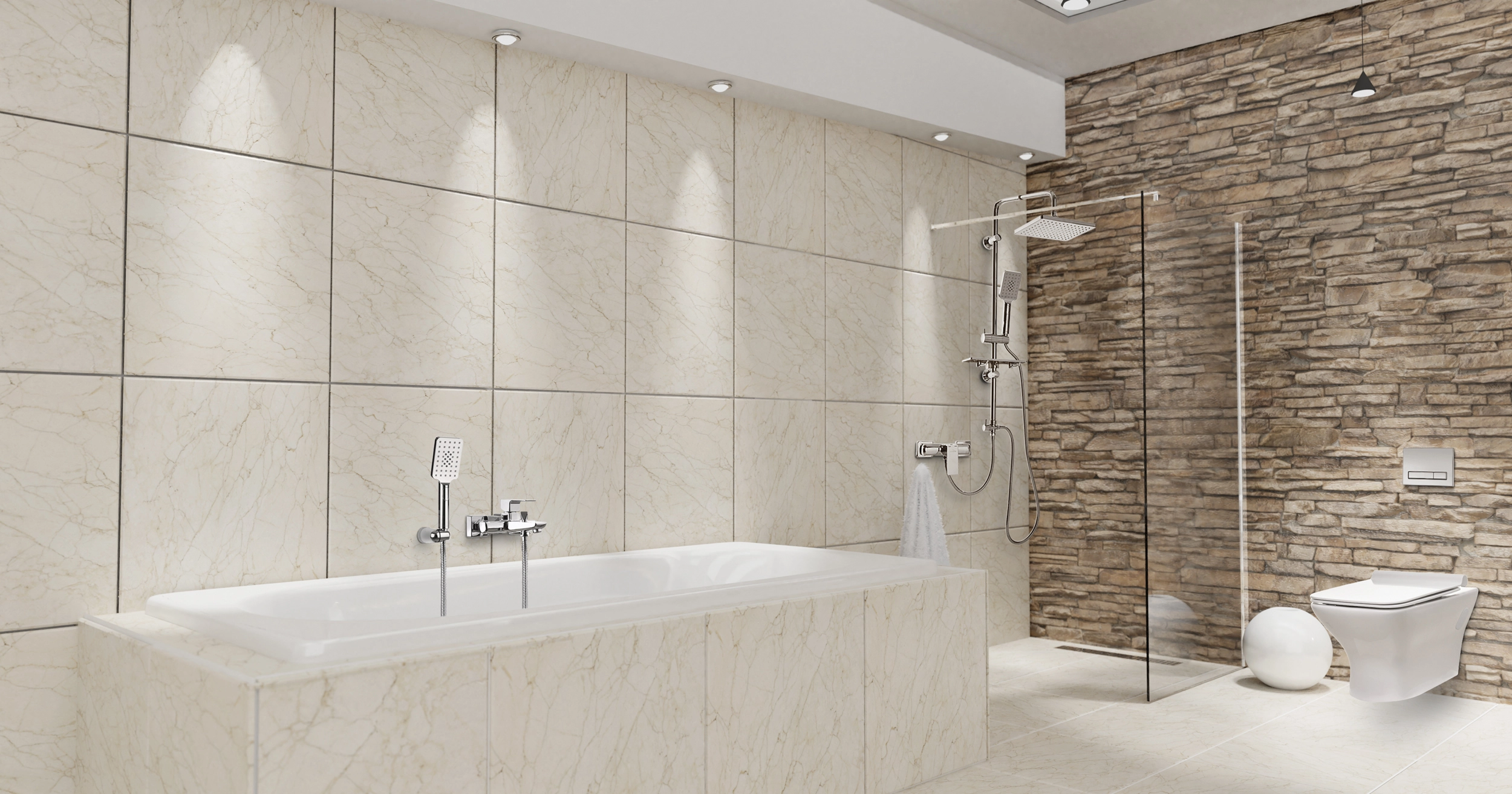 Sistemă de duș Nyks chrome BW-28-001-S 