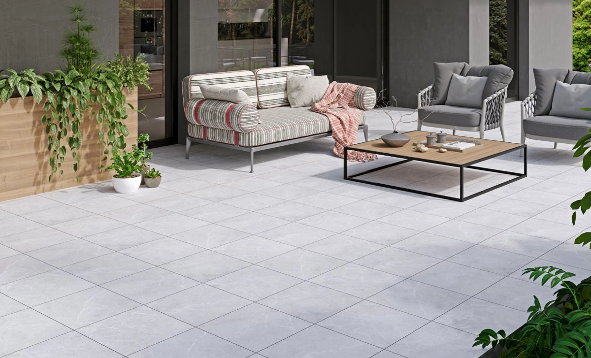 Плитка Cersanit Rufus 42x42 light grey