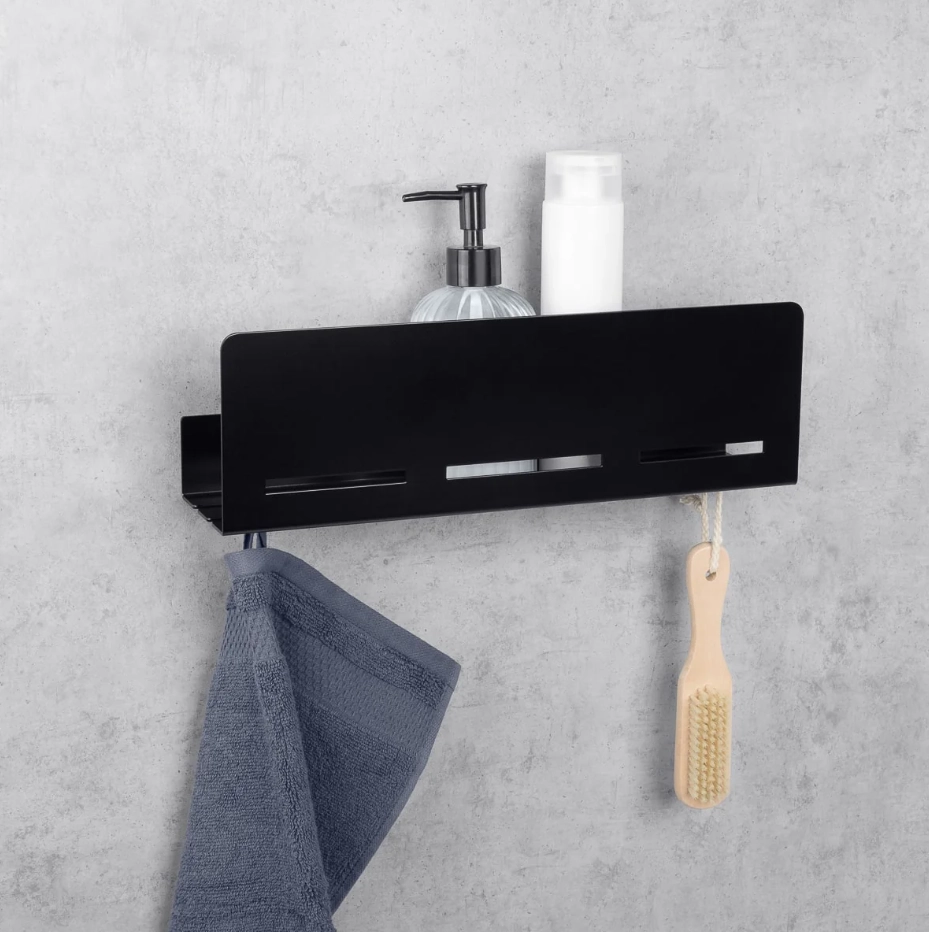 Полка для ванной Daske Wenca SH/W-0652B чёрный