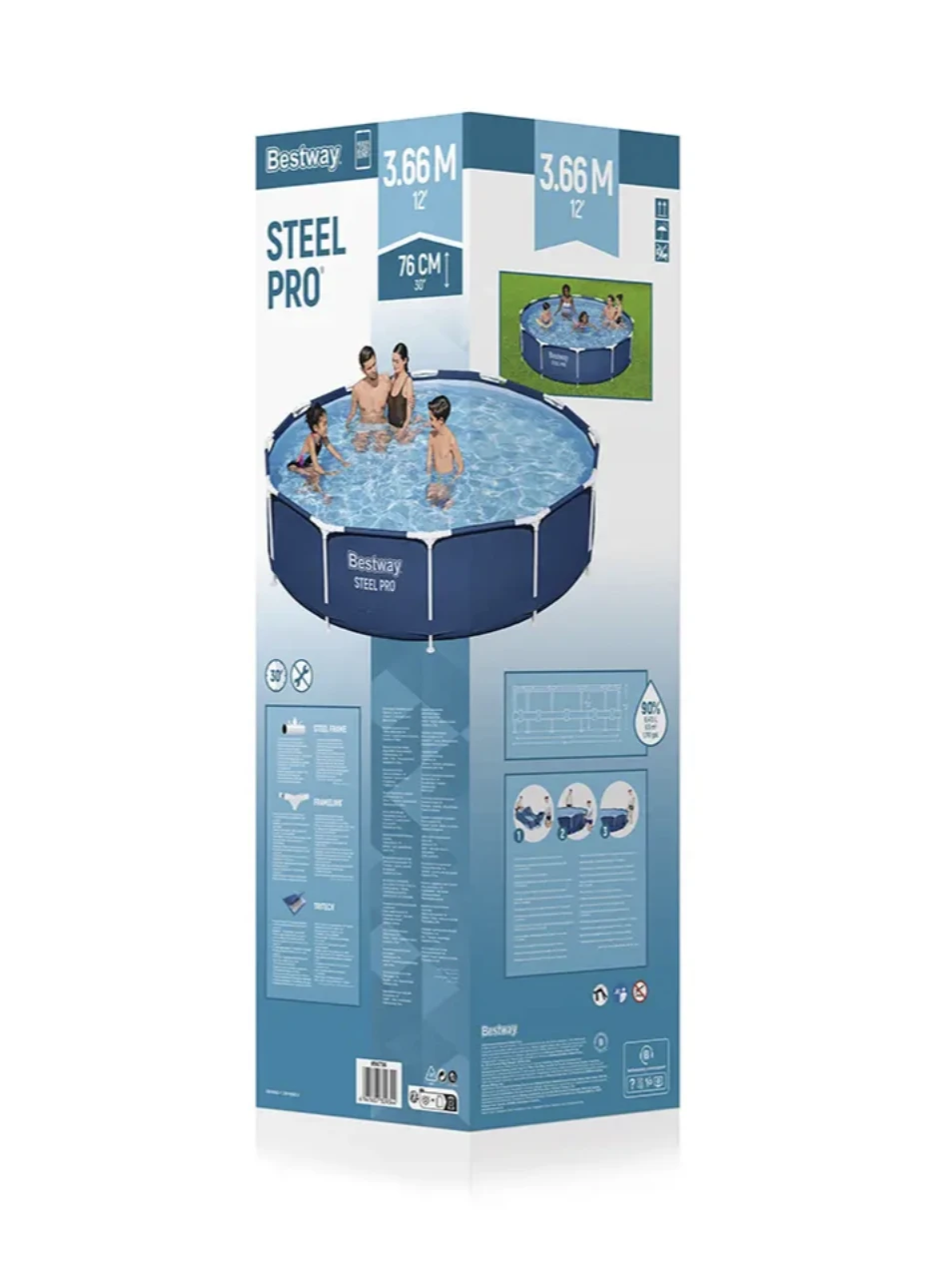 Бассейн Bestway Steel Pro MAX 6473L 56706 