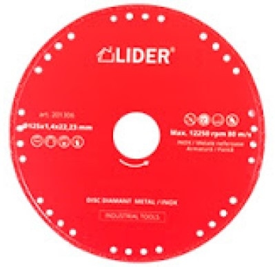 Disc pentru metal Lider cut 125mm tools (201306)