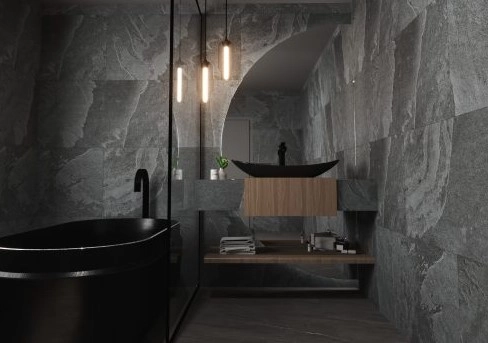 Плитка Tuna Rock 60x120 grey Rlv