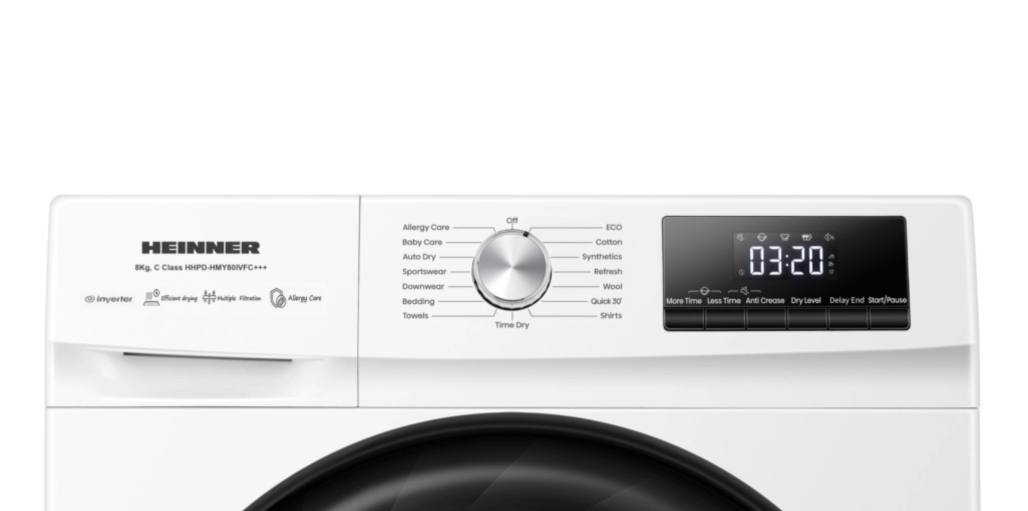 Mașină de uscat Heinner HHPD-HMY80IVFC+++ 