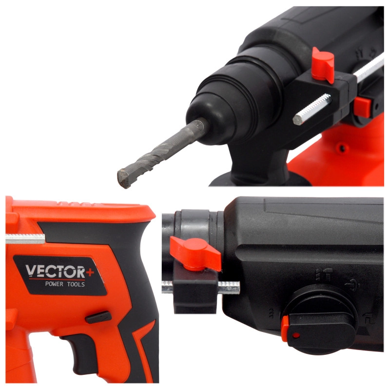 Перфоратор VECTOR Plus Sds Plus 21V/2660