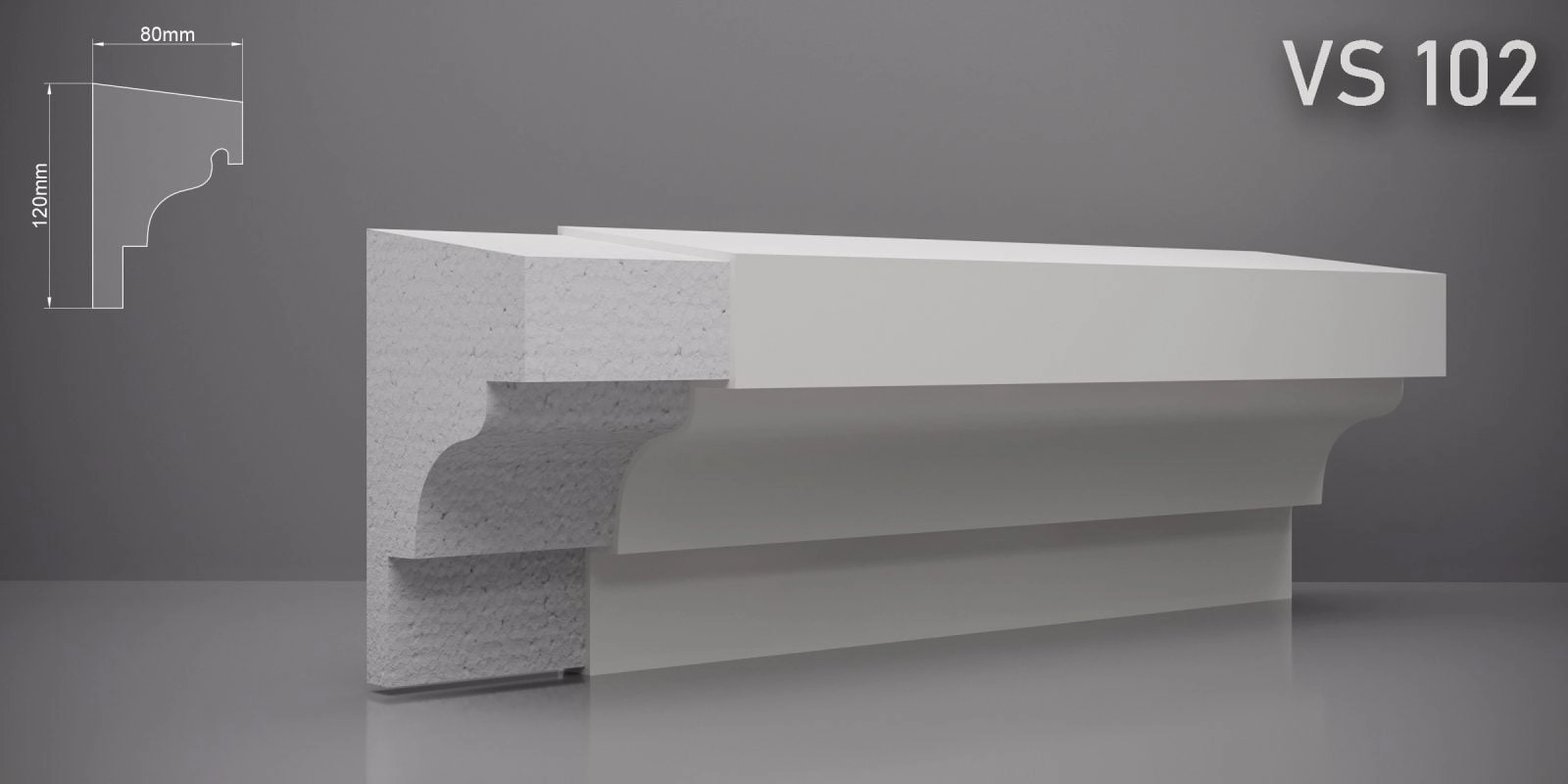 Solbanc VS102 120x80mm