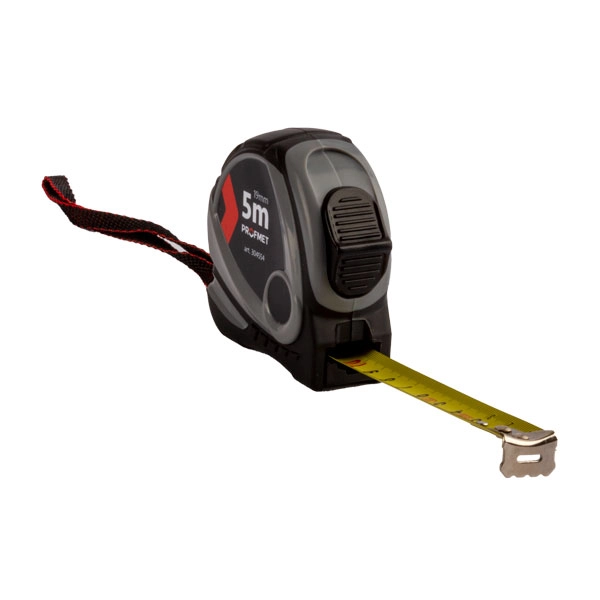 Ruletă cu carcasă din două componente Profmet 3m x 16mm 304552 