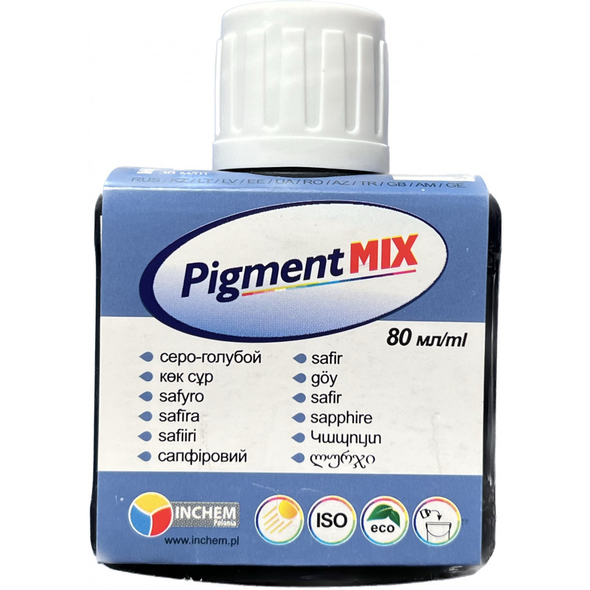 Pigment MIX №16 albastru-suriu, 80ml