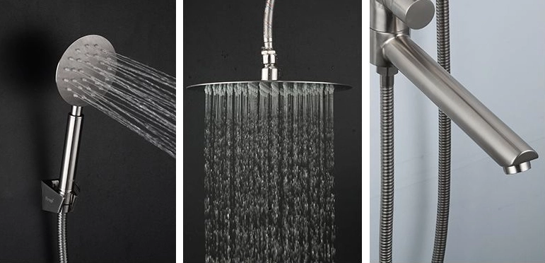 Душевая система Frap Inox F24801 4270/4278 