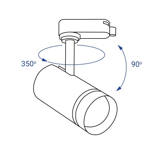 Spot FN AL106, 12W, 4000K, 1080lm