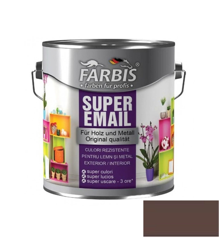 Email Farbis super 0.7l maro