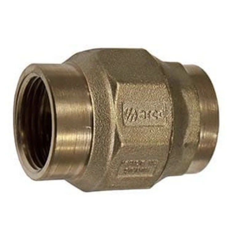 Обратный клапан с пластиковой пробкой 1'' FF PN20 38771