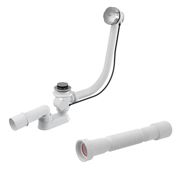 Сифон для ванны Alcaplast A55K-80 A770 97908 