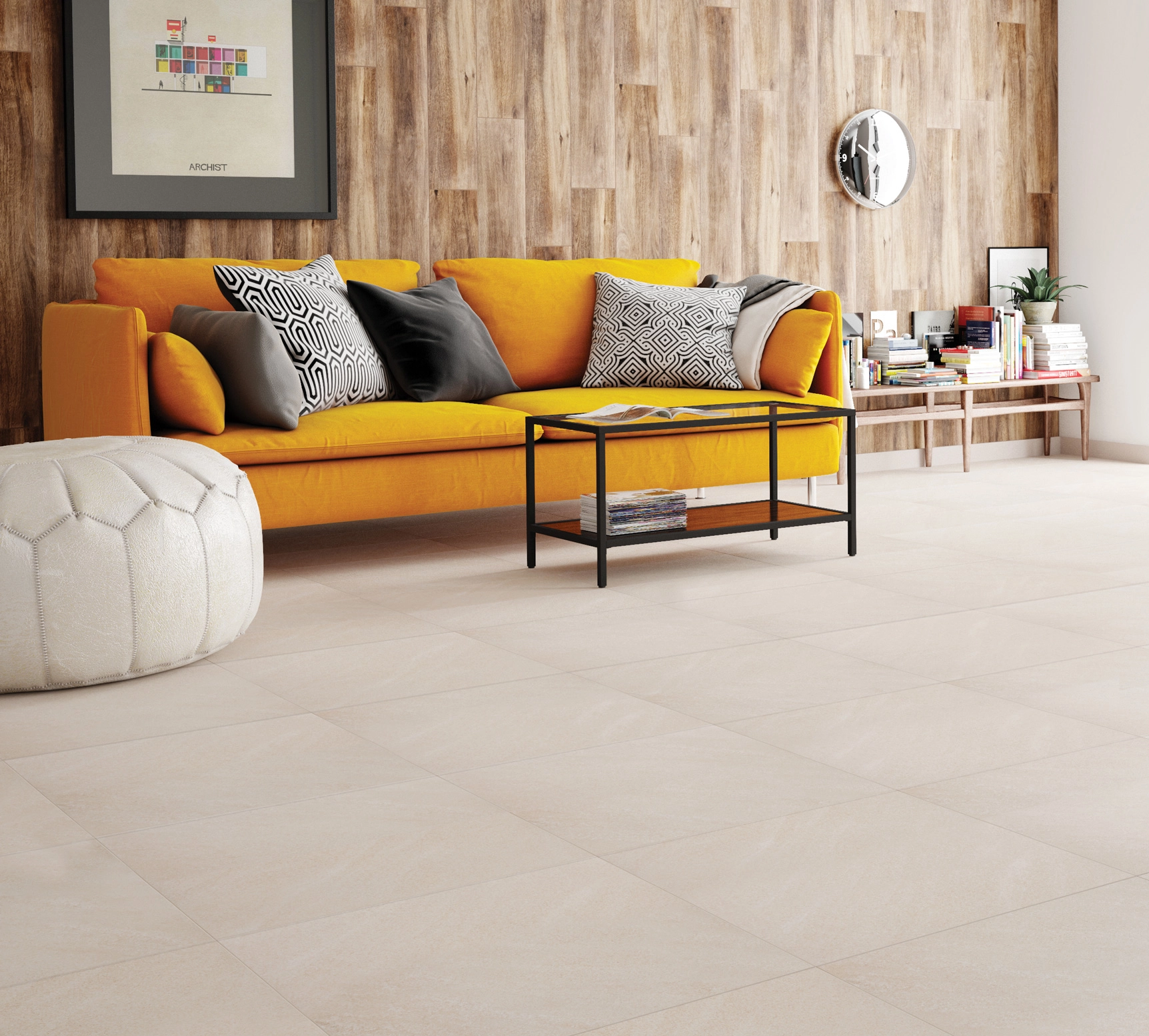 Плитка Bien Magellan 61x61 bone