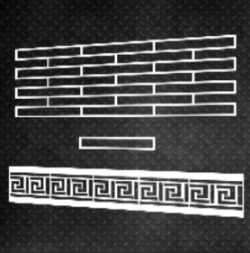 Трафарет Кирпич 63 