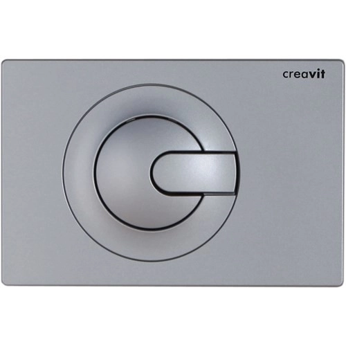 Кнопка смыва двойная Creavit matt chrome GP5003,00 53642 
