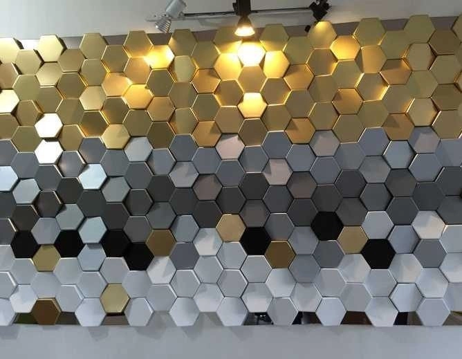 Element decorativ din gips P3D Mozaica mică