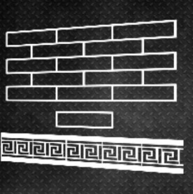 Трафарет Кирпич  36 