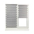 Jaluzele Zi-Noapte BH-3003 Gri-Nature 0.50x1.7m