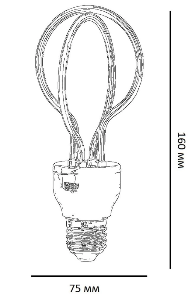 Bec TK Ligting LED JH DR 8W E 27 2200K 4370