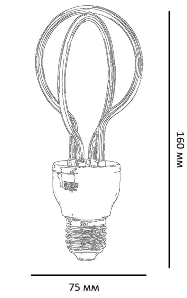 Bec TK Ligting LED JH DR 8W E 27 2200K 4370